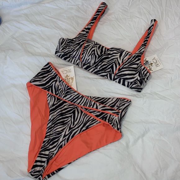 NWT Becca Two Piece Bikini Set M/L - Picture 2 of 9